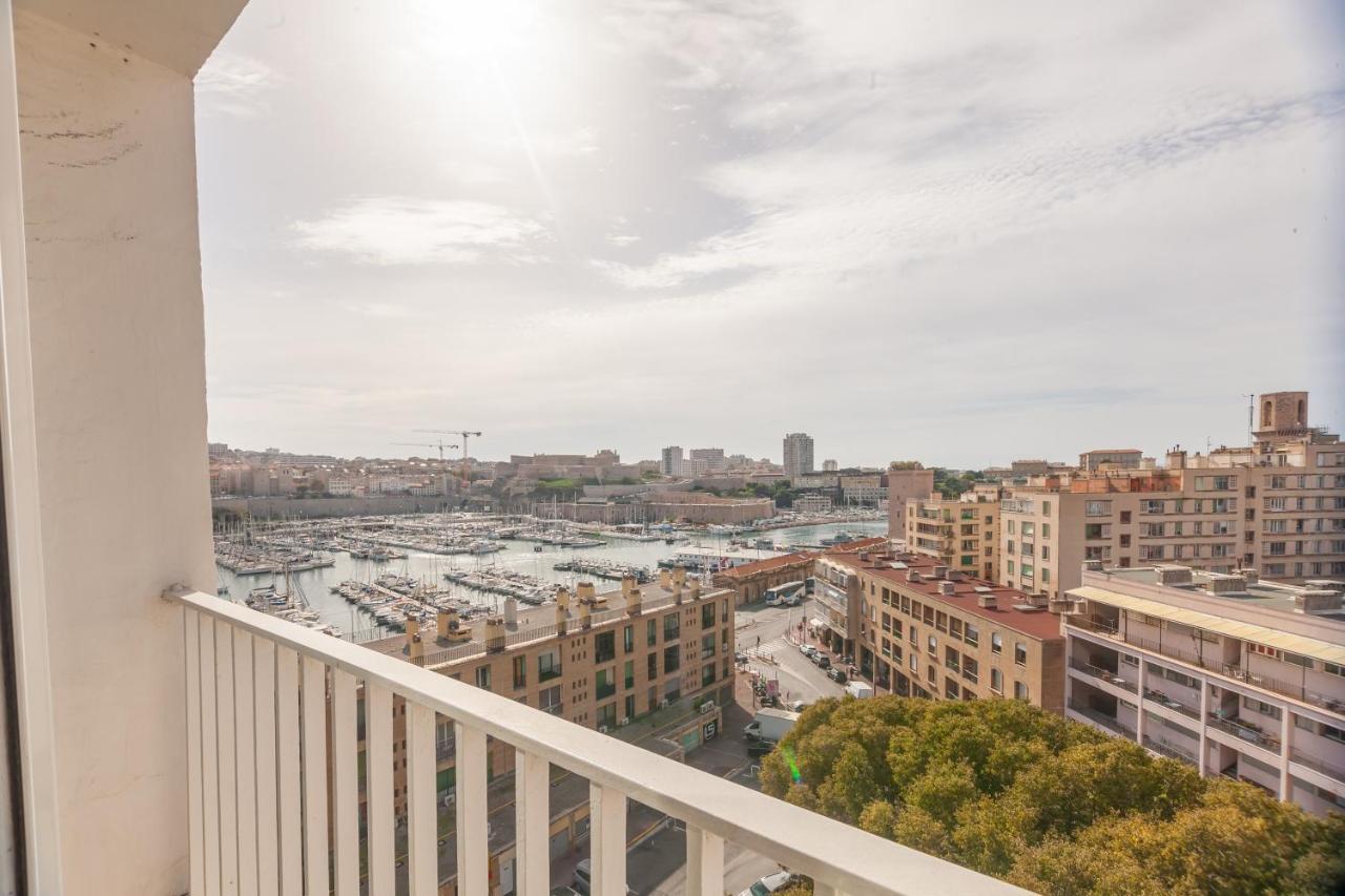Ferienwohnung Le Saint Jean - Appt Avec Vue Sur Lentree Du Vieux Port Marseilles Exterior foto